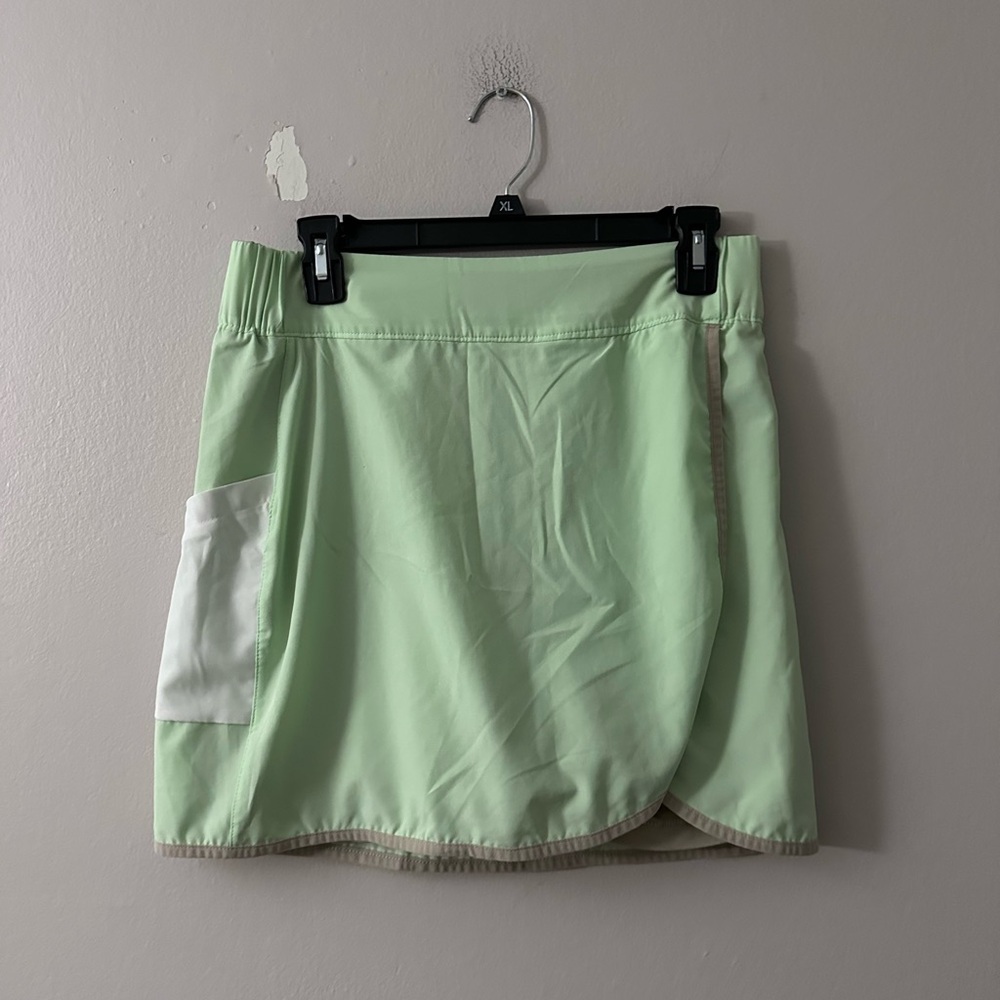 Mint Green Women's Athletic Skort with Pocket